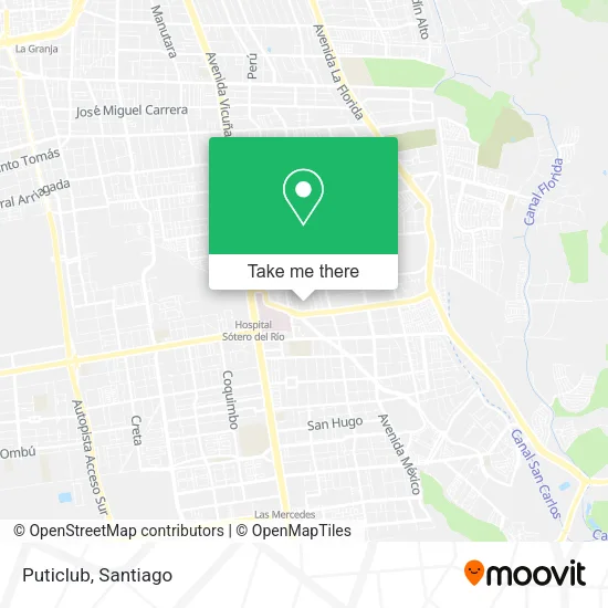 Puticlub map