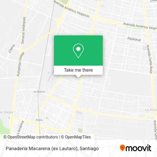 Panaderia Macarena (ex Lautaro) map