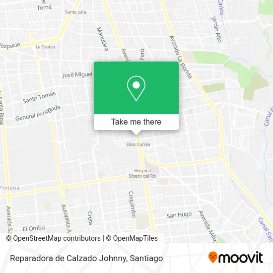 Reparadora de Calzado Johnny map