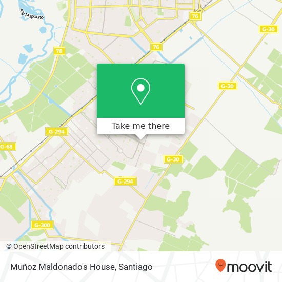 Muñoz Maldonado's House map