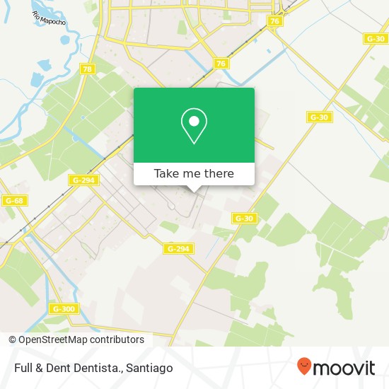 Full & Dent Dentista. map