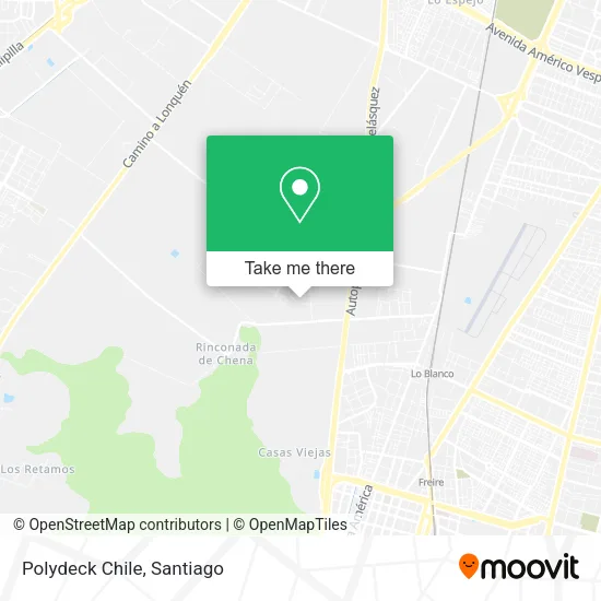 Polydeck Chile map