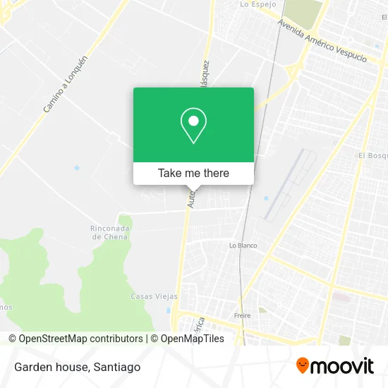 Mapa de Garden house