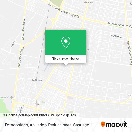 Fotocopiado, Anillado y Reducciones map