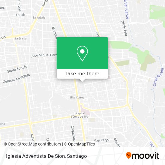 Iglesia Adventista De Sion map
