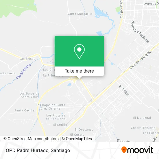 Mapa de OPD Padre Hurtado