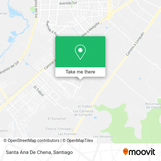 Santa Ana De Chena map