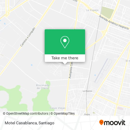 Motel Casablanca map