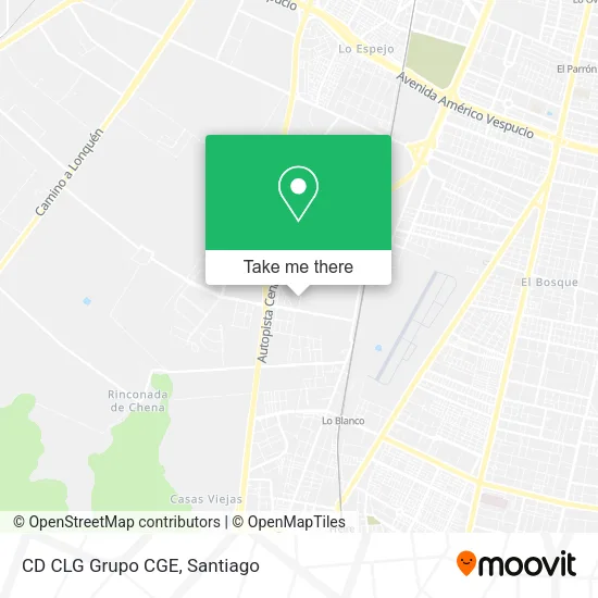 Mapa de CD CLG Grupo CGE