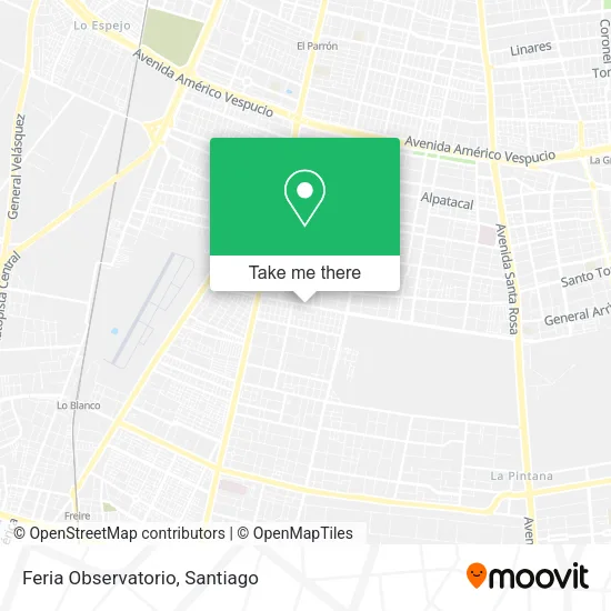 Feria Observatorio map