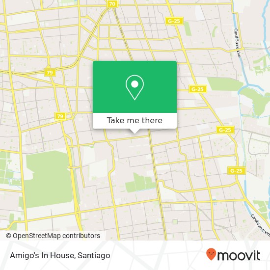 Mapa de Amigo's In House