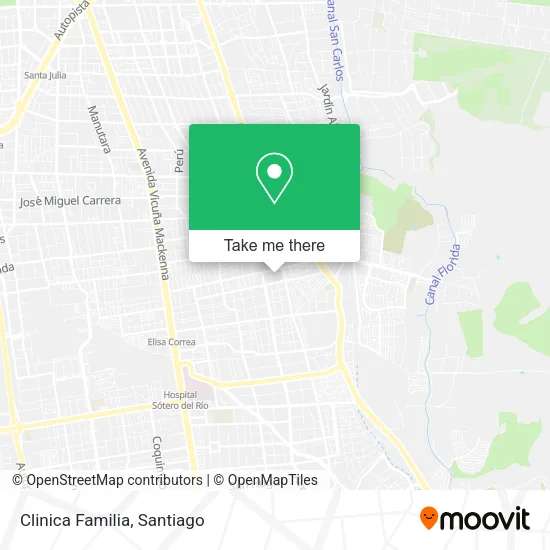 Clinica  Familia map