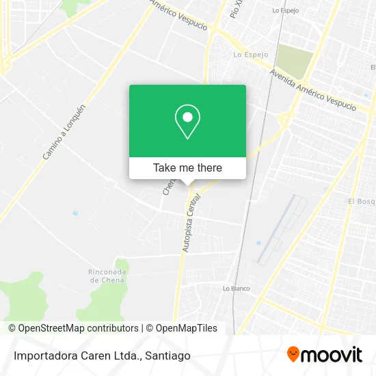 Importadora Caren Ltda. map