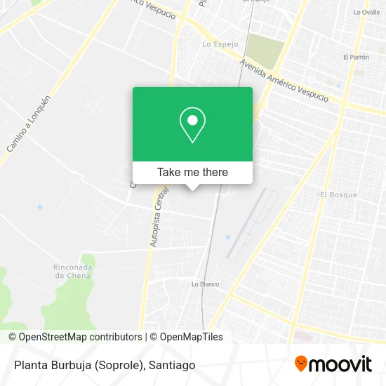 Planta Burbuja (Soprole) map