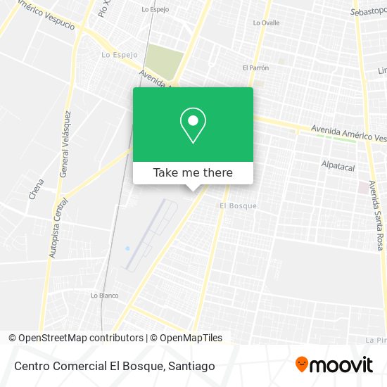 Centro Comercial El Bosque map