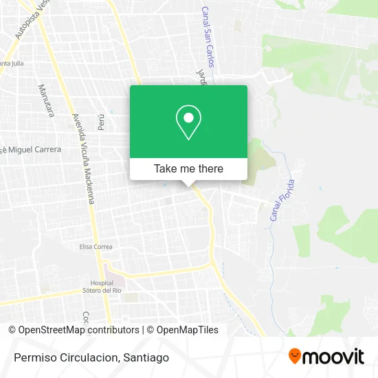 Permiso Circulacion map