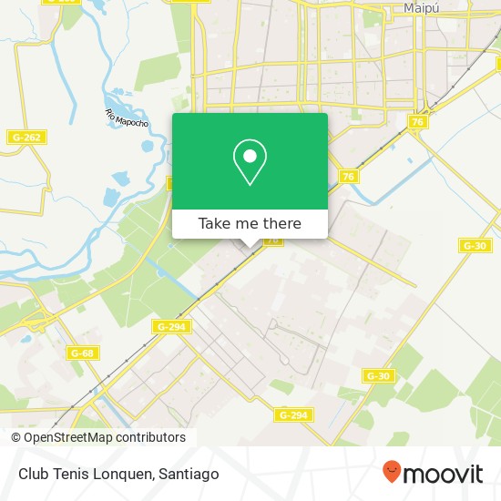 Club Tenis Lonquen map