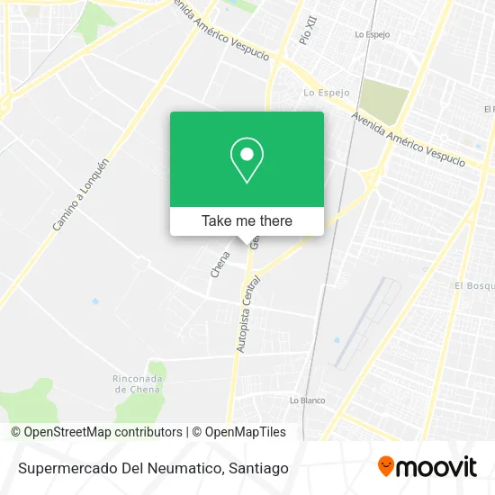 Supermercado Del Neumatico map