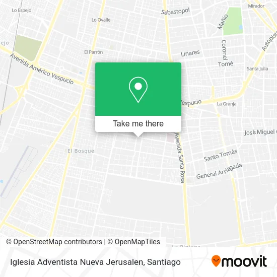 Iglesia Adventista Nueva Jerusalen map