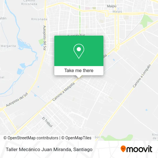 Taller Mecánico Juan Miranda map