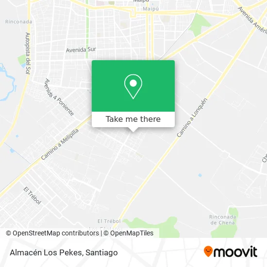 Almacén Los Pekes map