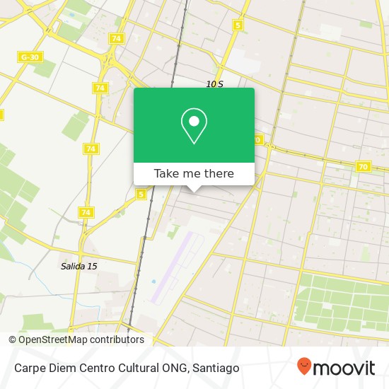 Carpe Diem Centro Cultural ONG map