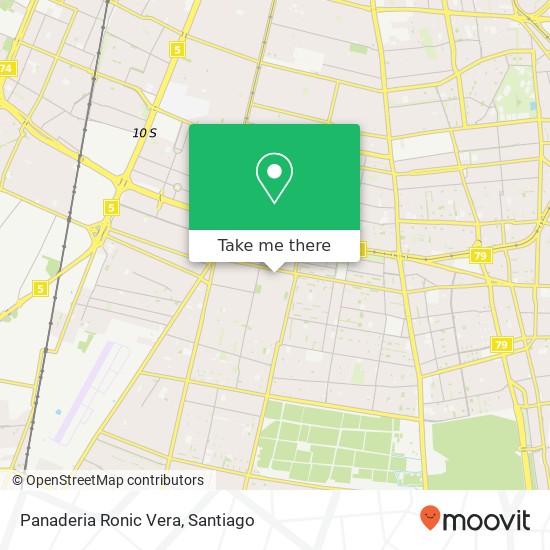 Mapa de Panaderia Ronic Vera