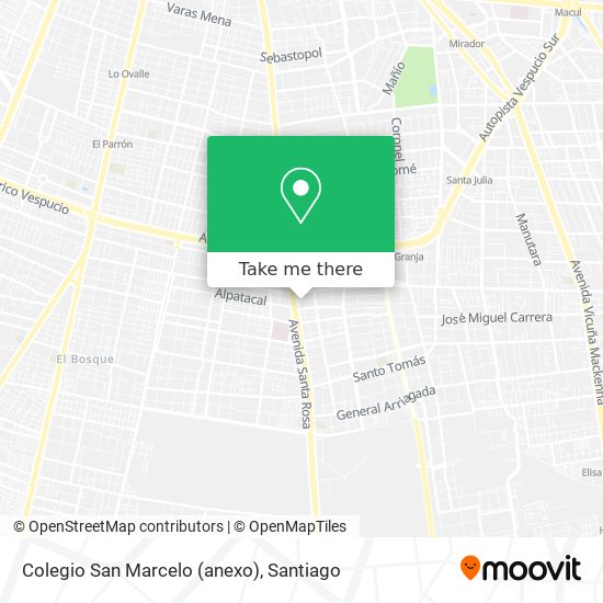 Colegio San Marcelo (anexo) map