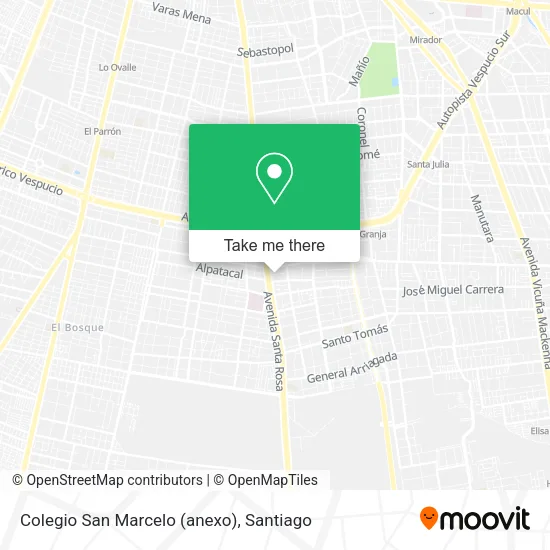 Colegio San Marcelo (anexo) map