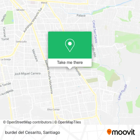 burdel del Cesarito map