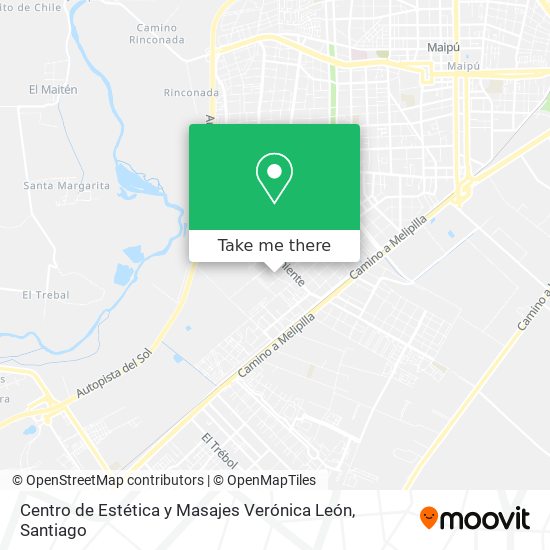 Centro de Estética y Masajes Verónica León map