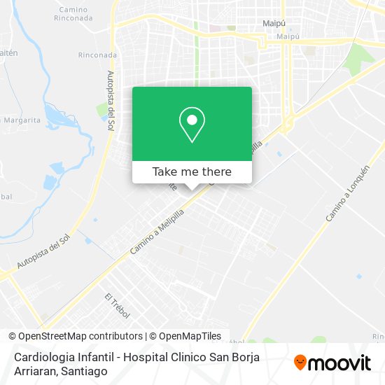 Mapa de Cardiologia Infantil - Hospital Clinico San Borja Arriaran
