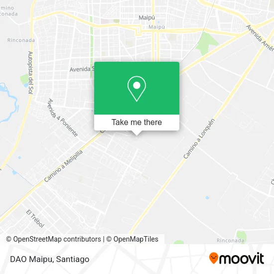 DAO Maipu map