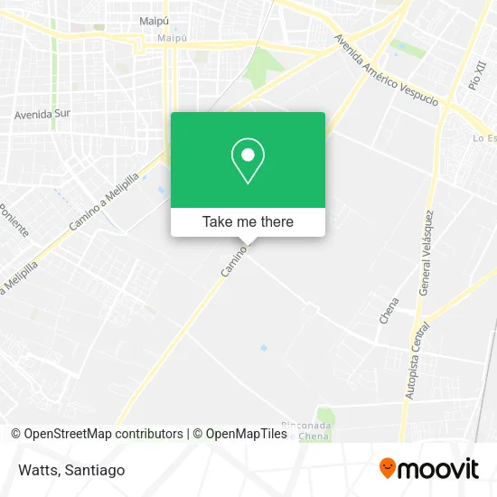 Watts map
