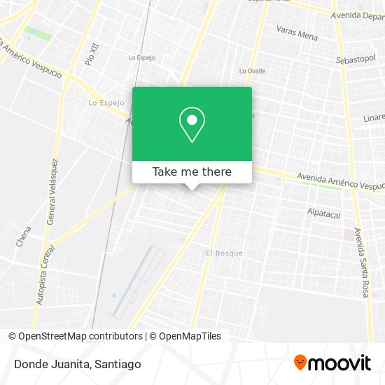 Donde Juanita map