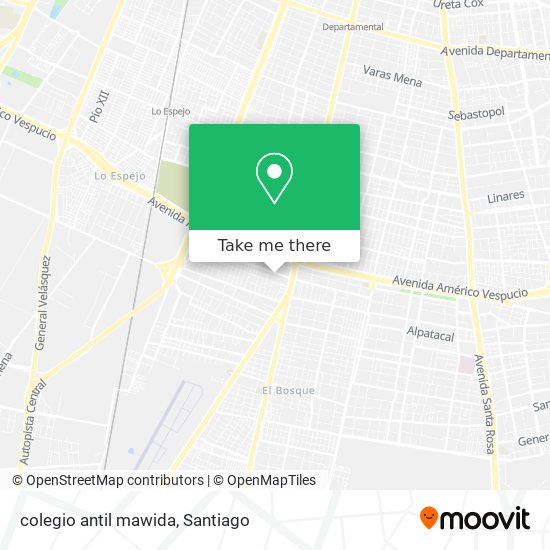 Mapa de colegio antil mawida