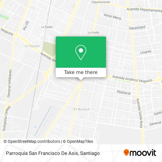 Parroquia San Francisco De Asis map