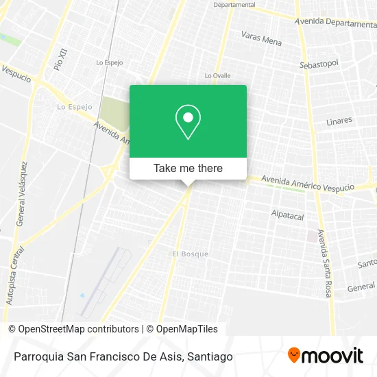 Parroquia San Francisco De Asis map