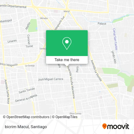 bicrim Macul map