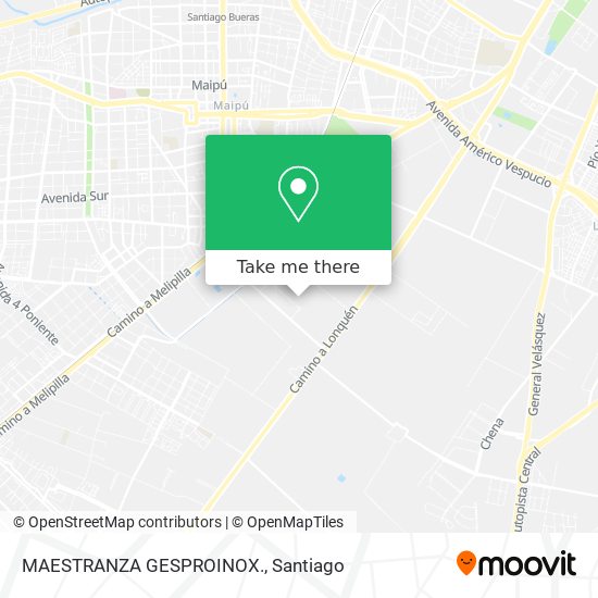 Mapa de MAESTRANZA GESPROINOX.