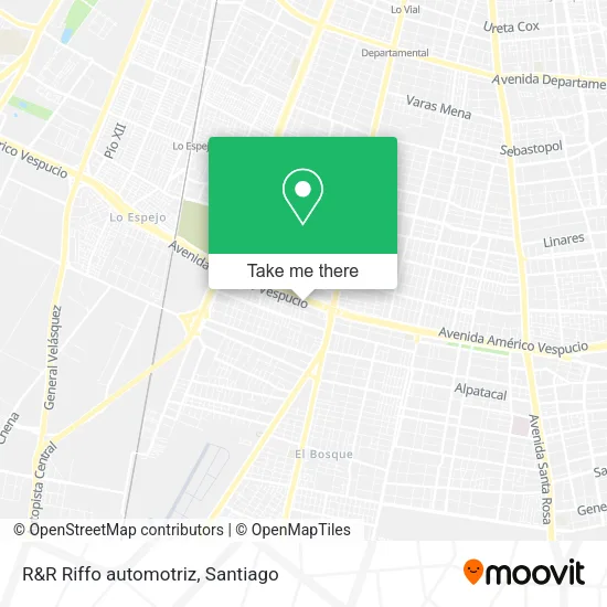 R&R Riffo automotriz map