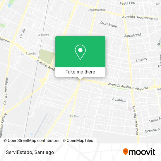 Mapa de ServiEstado