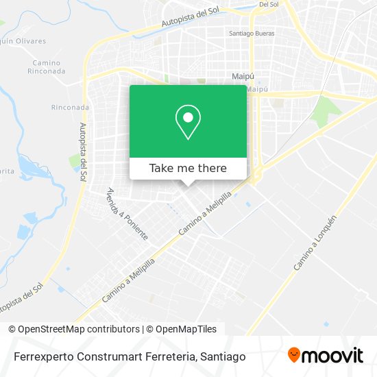 Ferrexperto Construmart Ferreteria map