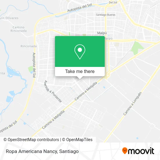 Ropa Americana Nancy map