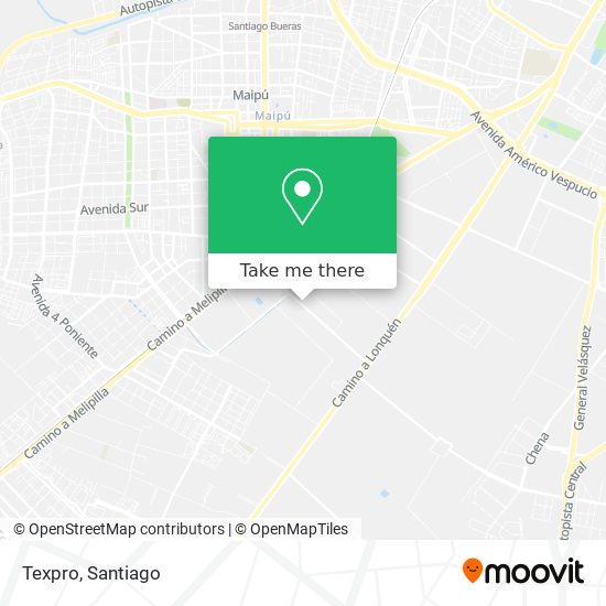 Mapa de Texpro