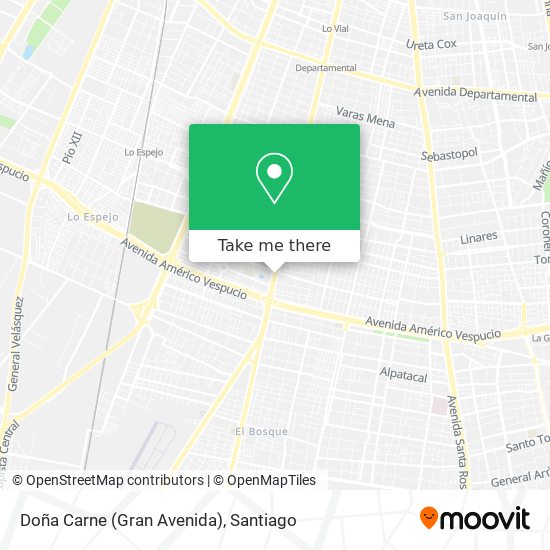 Mapa de Doña Carne (Gran Avenida)