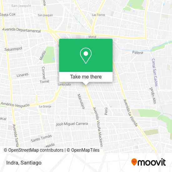 Indra map