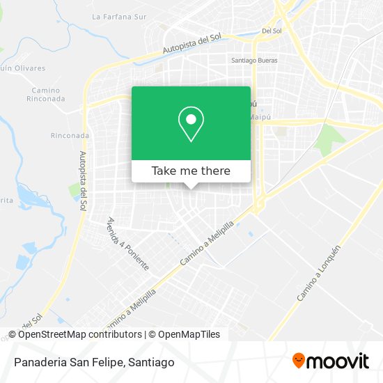 Panaderia San Felipe map