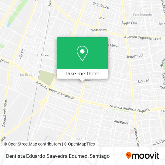 Dentista Eduardo Saavedra Edumed map