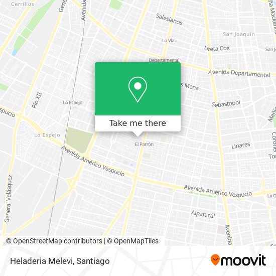 Mapa de Heladeria Melevi